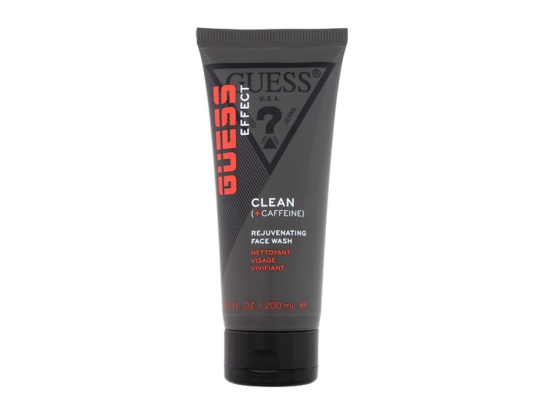 Gel nettoyant GUESS Grooming Effect Rejuvenating Face Wash 200 ml