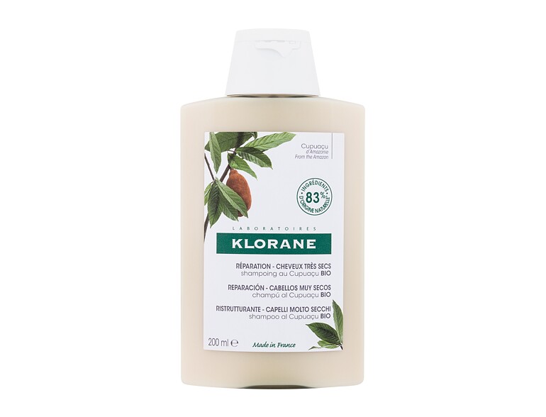 Shampoo Klorane Organic Cupuaçu Repairing 200 ml