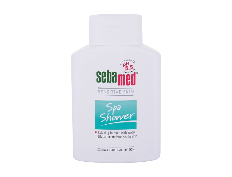 Duschgel SebaMed Sensitive Skin Spa Shower 200 ml Beschädigte Schachtel