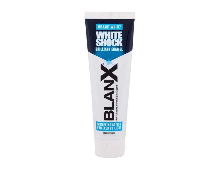 Dentifricio BlanX White Shock 75 ml scatola danneggiata