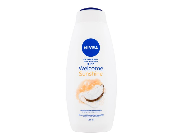 Duschgel Nivea Welcome Sunshine Shower & Bath 2 IN 1 750 ml