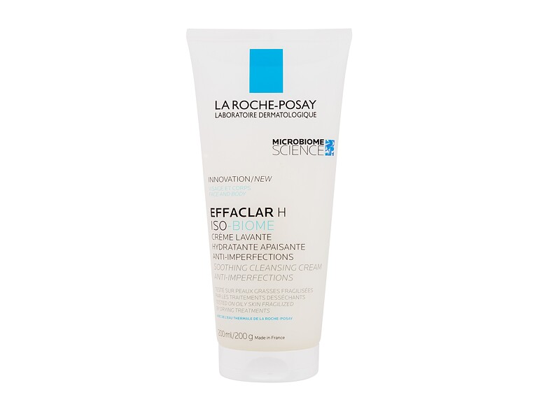 Crème nettoyante La Roche-Posay Effaclar H ISO-Biome Soothing Cleansing Cream 200 ml