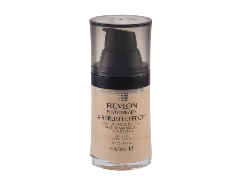 Foundation Revlon Photoready Airbrush Effect SPF20 30 ml 003 Shell Beschädigtes Flakon