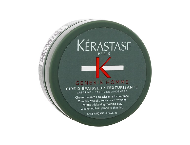 Haarcreme Kérastase Genesis Homme Thickening Molding Clay 75 ml