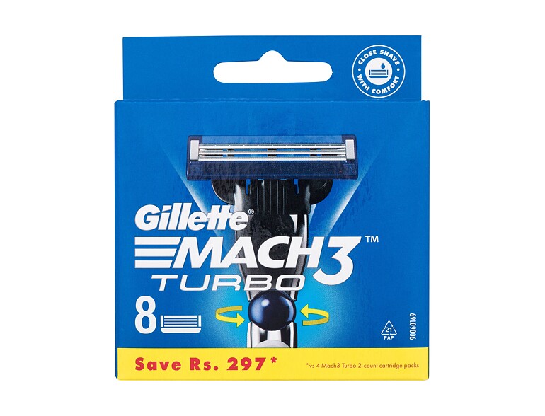 Ersatzklinge Gillette Mach3 Turbo 8 St.