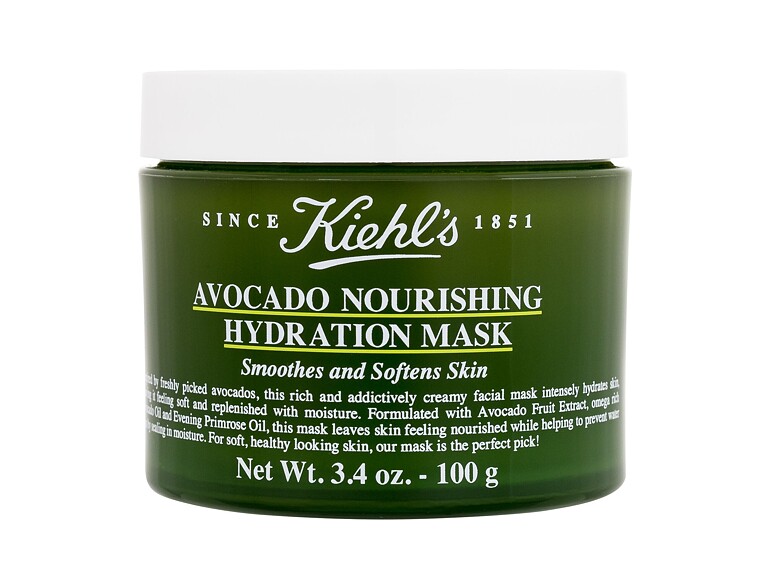 Gesichtsmaske Kiehl´s Avocado Nourishing Hydration Mask 100 g