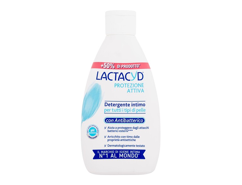 Intimhygiene Lactacyd Active Protection Antibacterial Intimate Wash Emulsion 300 ml