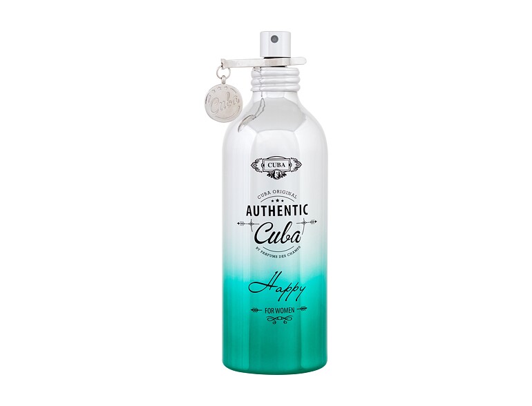 Eau de Parfum Cuba Authentic Happy 100 ml Beschädigte Schachtel