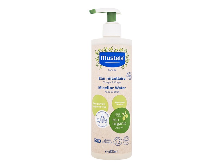 Acqua micellare Mustela Bio Micellar Water 400 ml