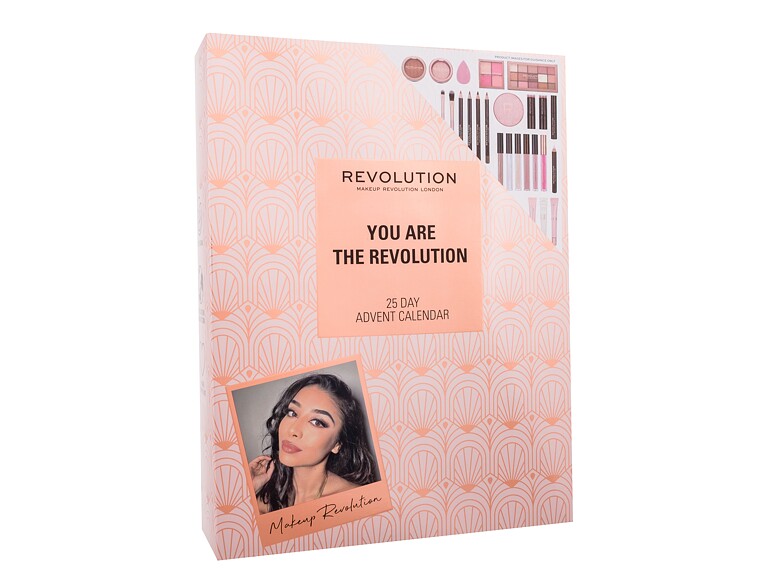 Beauty Set Makeup Revolution London You Are The Revolution 25 Day Advent Calendar 1 St. Beschädigte Schachtel Sets