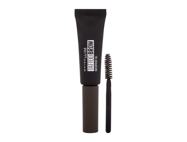 Augenbrauengel und -pomade Maybelline Tattoo Brow Waterproof Gel 5 ml 06 Deep Brown Beschädigte Schachtel