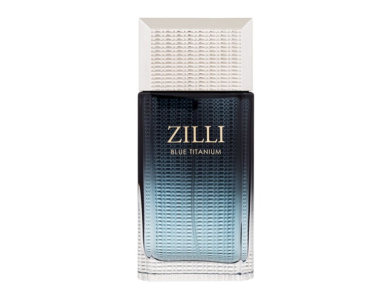 Eau de parfum Zilli Blue Titanium 100 ml boîte endommagée