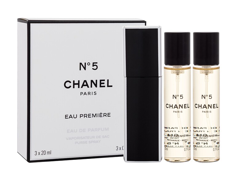 Eau de Parfum Chanel No.5 Eau Premiere Twist and Spray 3x20 ml scatola danneggiata