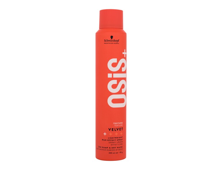 Laque Schwarzkopf Professional Osis+ Velvet Lightweight Wax-Effect Spray 200 ml