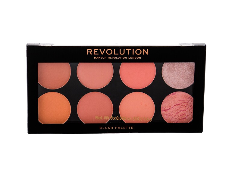 Rouge Makeup Revolution London Blush Palette 12,8 g Hot Spice Beschädigte Schachtel