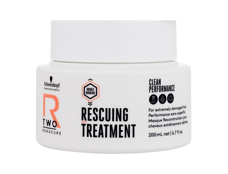 Haarmaske Schwarzkopf Professional Bonacure R-Two Rescuing Treatment 200 ml