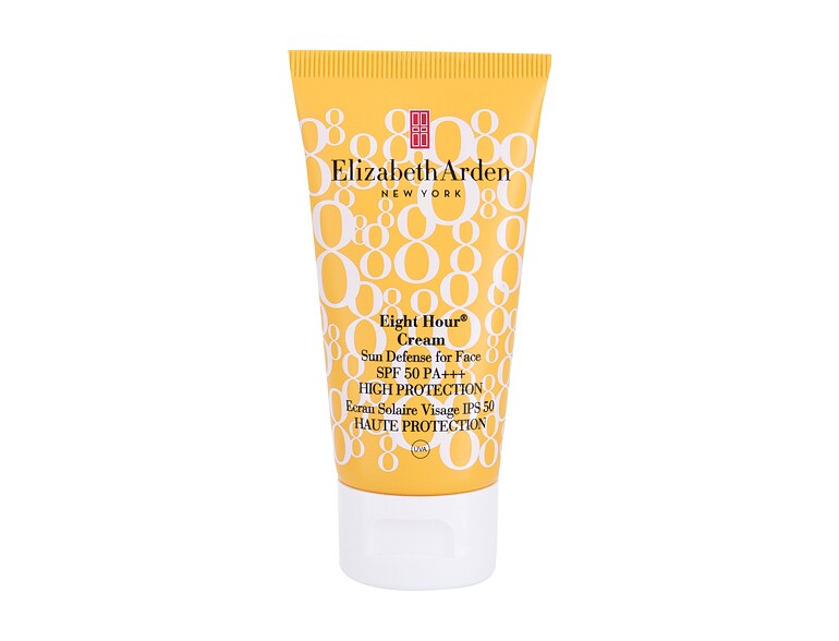 Sonnenschutz fürs Gesicht Elizabeth Arden Eight Hour Cream Sun Defense SPF50 50 ml Beschädigte Schachtel
