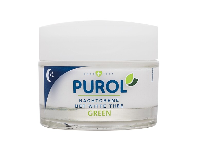 Nachtcreme Purol Green Night Cream 50 ml Beschädigte Schachtel