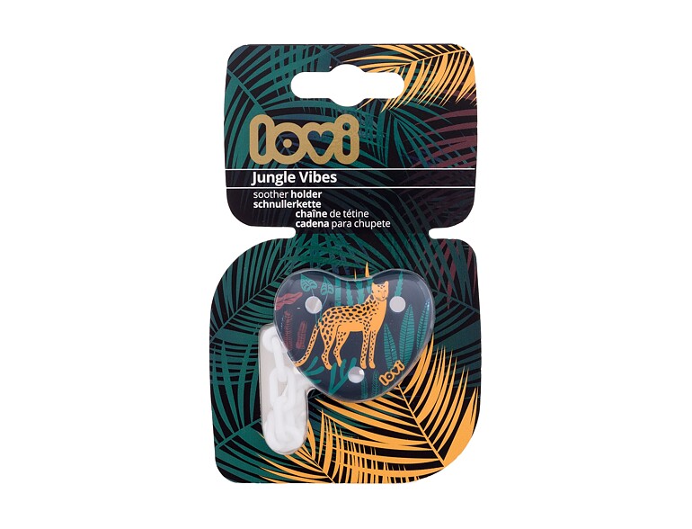 Schnullerclip LOVI Jungle Vibes Soother Holder 1 St.
