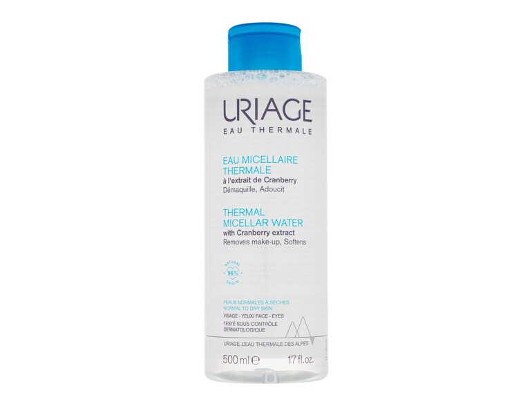 Acqua micellare Uriage Eau Thermale Thermal Micellar Water Cranberry Extract 500 ml