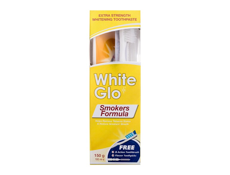 Zahnpasta  White Glo Smokers Formula 100 ml Beschädigte Schachtel