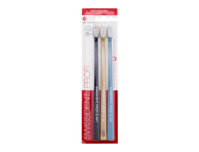Zahnbürste Swissdent Profi Whitening Trio Soft 3 St.