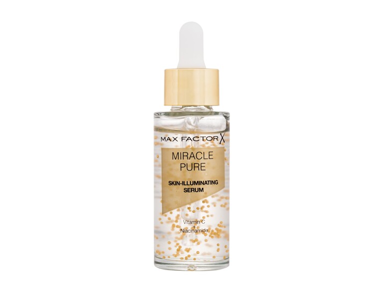Sérum visage Max Factor Miracle Pure Skin-Illuminating Serum 30 ml boîte endommagée