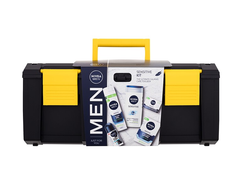 Rasierwasser Nivea Men Sensitive The Ultimate Calming Care Toolbox 100 ml Sets