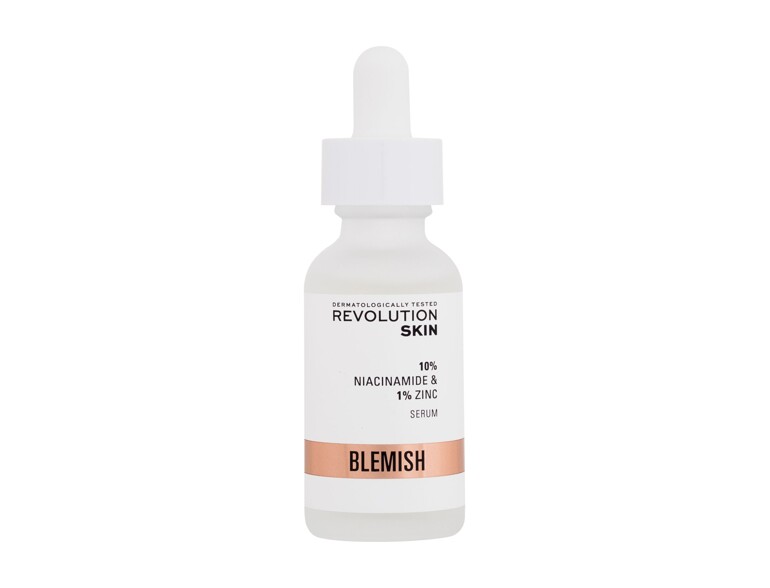 Sérum visage Revolution Skincare Blemish 10% Niacinamide + 1% Zinc 30 ml