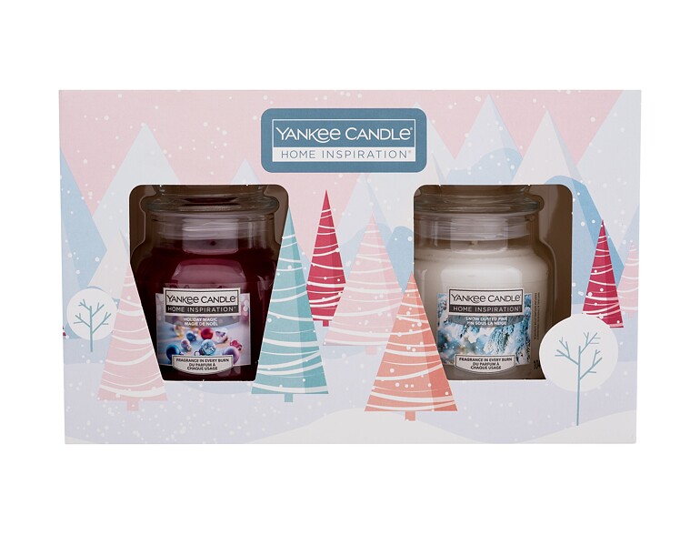Bougie parfumée Yankee Candle Home Inspiration Christmas Set 104 g boîte endommagée Sets