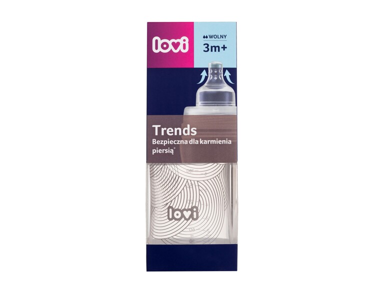 Babyflasche LOVI Trends Trends Bottle 3m+ 250 ml