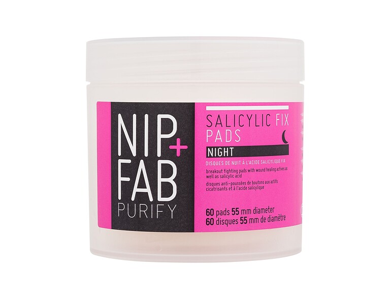 Reinigungstücher  NIP+FAB Purify Salicylic Fix Night Pads 60 St.