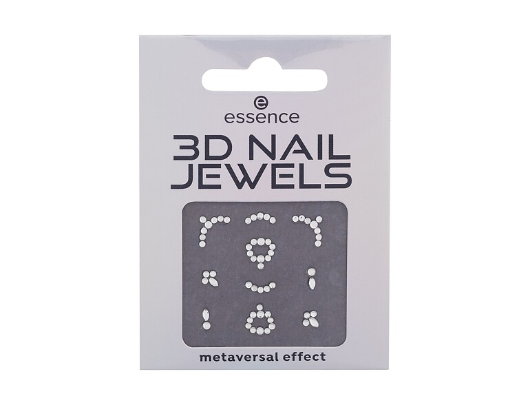 Maniküre Essence 3D Nail Jewels 02 Mirror Universe 1 Packung