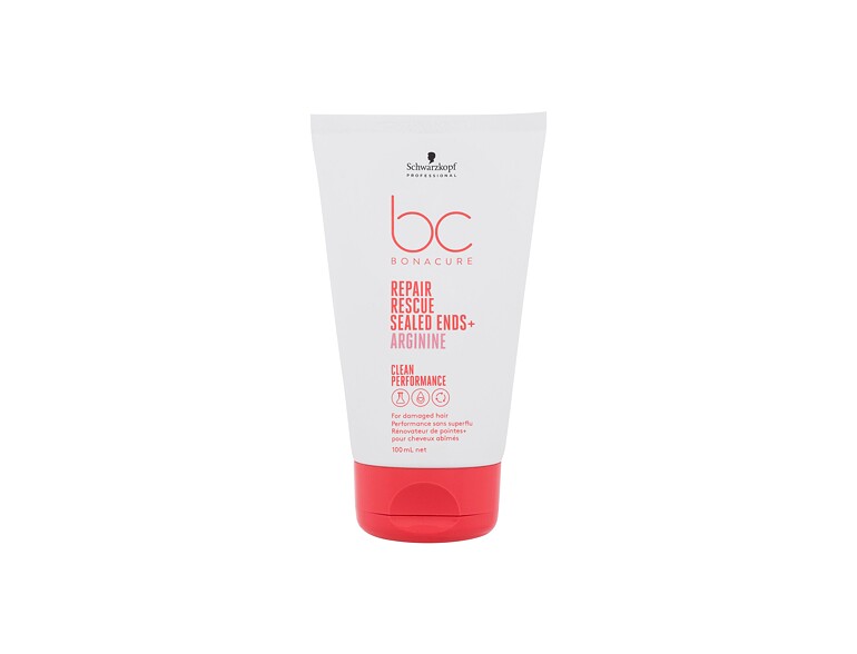 Pflege ohne Ausspülen Schwarzkopf Professional BC Bonacure Repair Rescue Sealed Ends 100 ml Beschädigte Verpackung