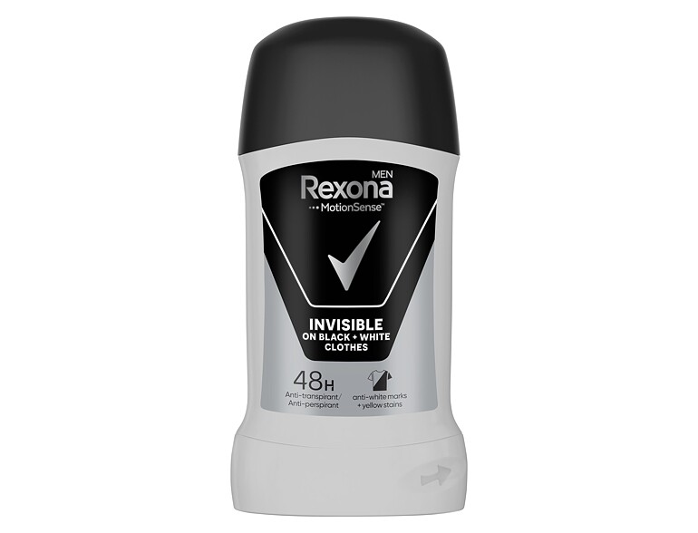 Antiperspirant Rexona Men Invisible Black + White 50 ml