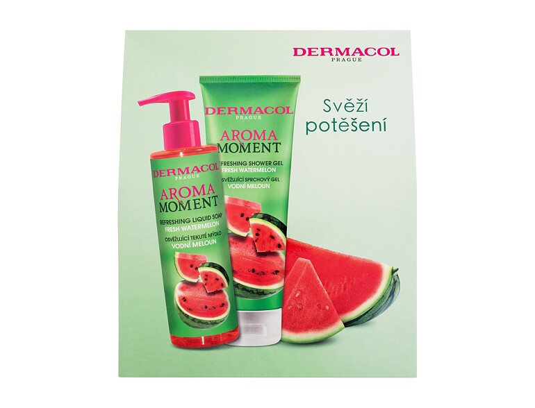 Savon liquide Dermacol Aroma Moment Fresh Watermelon 250 ml Sets
