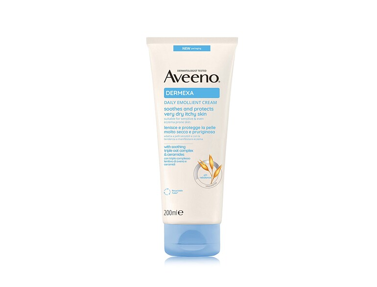 Crema per il corpo Aveeno Dermexa Daily Emollient Cream 200 ml
