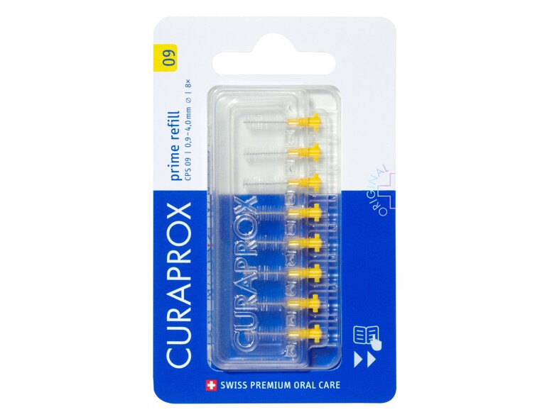 Zwischenraumzahnbürste Curaprox CPS 09 Prime Refill 0,9 - 4,0 mm 8 St.