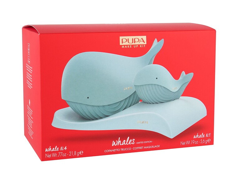 Beauty Set Pupa Whales 21,8 g 002 Beschädigte Schachtel Sets