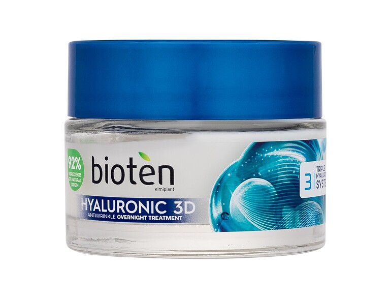 Nachtcreme Bioten Hyaluronic 3D Antiwrinkle Overnight Cream 50 ml Beschädigte Schachtel