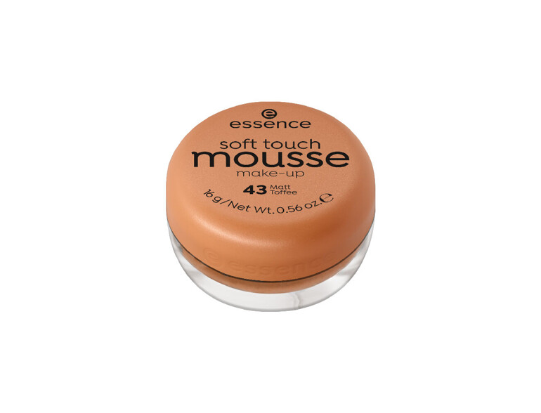 Foundation Essence Soft Touch Mousse 16 g 43 Matt Toffee