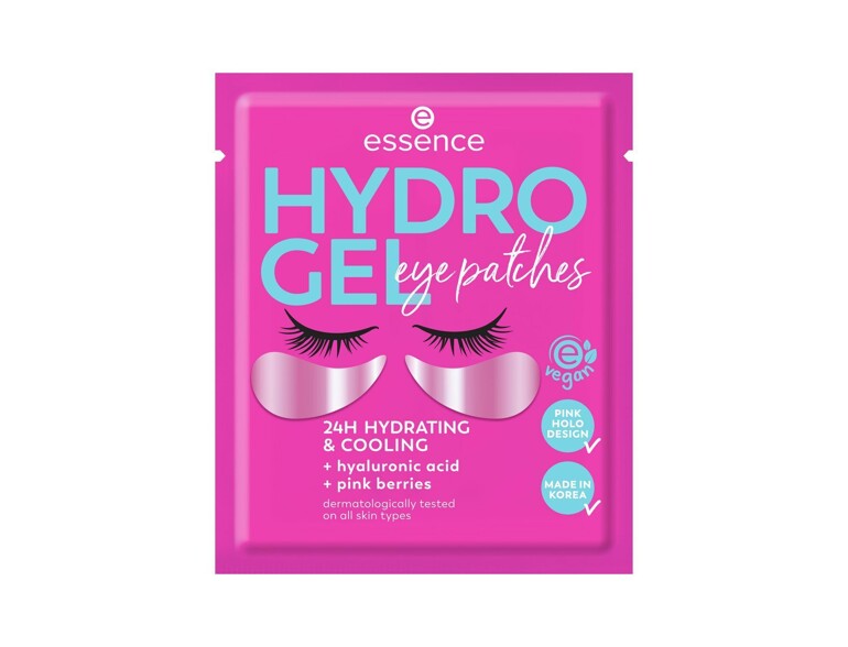 Augenmaske Essence Hydro Gel Eye Patches 24H Hydrating & Cooling 1 St.