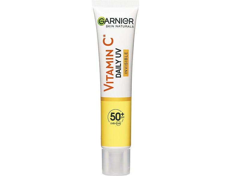 Tagescreme Garnier Skin Naturals Vitamin C Daily UV Invisible SPF50+ 40 ml