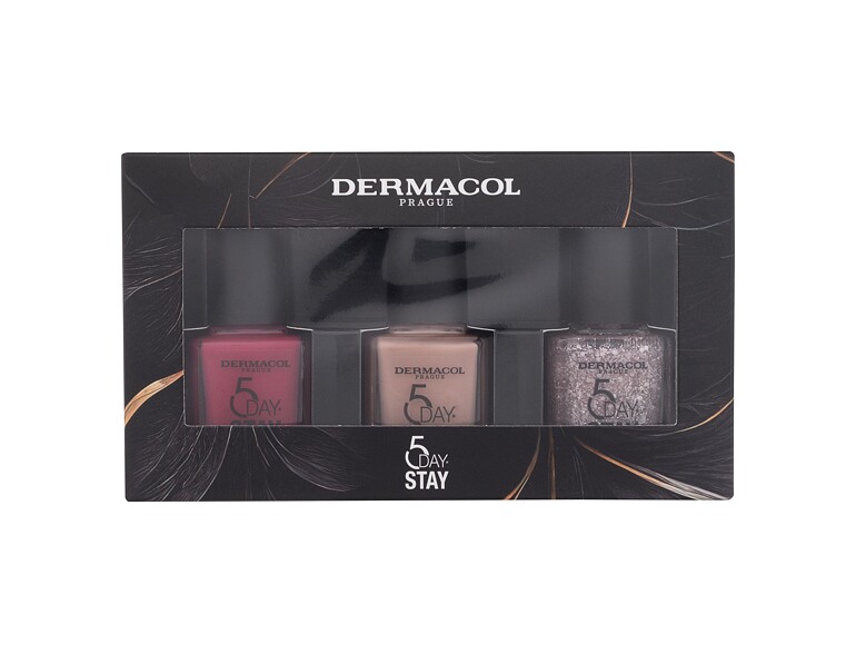 Smalto per le unghie Dermacol 5 Day Stay Nail Polish Collection 11 ml Sets