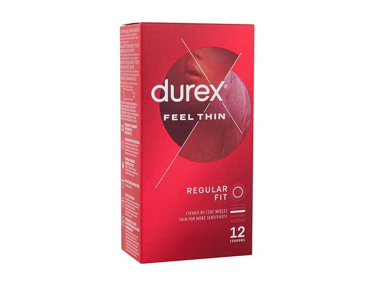Kondom Durex Feel Thin Classic 12 St. Beschädigte Schachtel