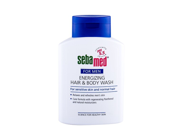Shampoo SebaMed For Men Energizing Hair & Body Wash 200 ml scatola danneggiata