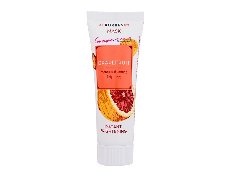 Maschera per il viso Korres Grapefruit Instant Brightening Mask 18 ml