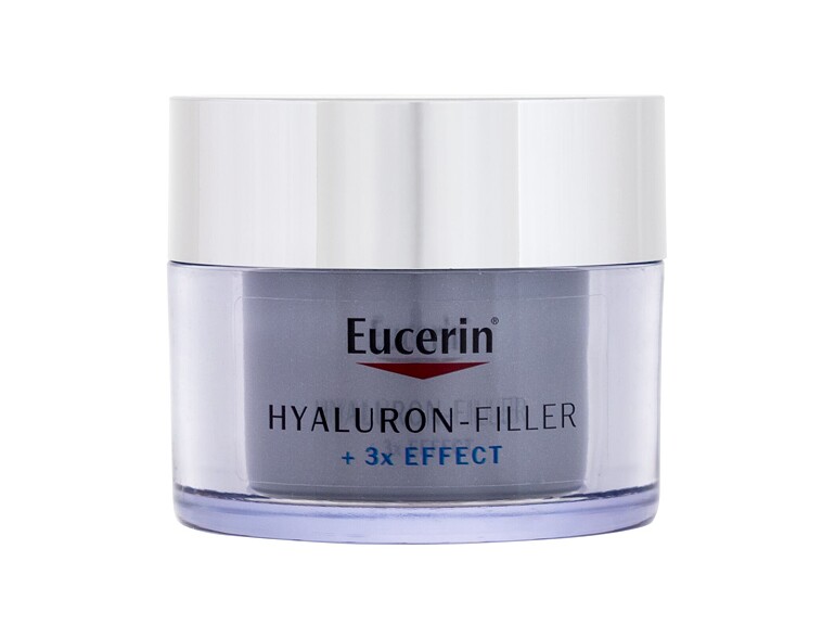 Crema notte per il viso Eucerin Hyaluron-Filler + 3x Effect 50 ml scatola danneggiata