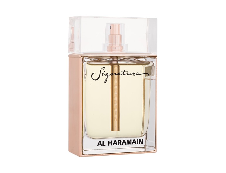 Eau de parfum Al Haramain Signature 100 ml boîte endommagée
