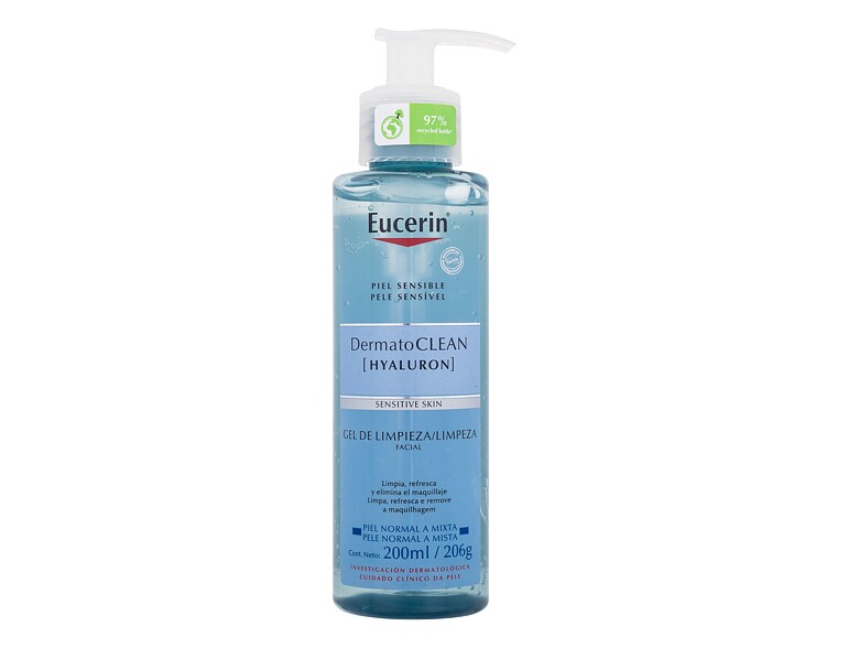 Reinigungsgel Eucerin DermatoClean Hyaluron Cleansing Gel 200 ml